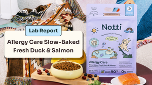 Notti Allergy Care Duck Salmon: Third-Party Lab Test Results