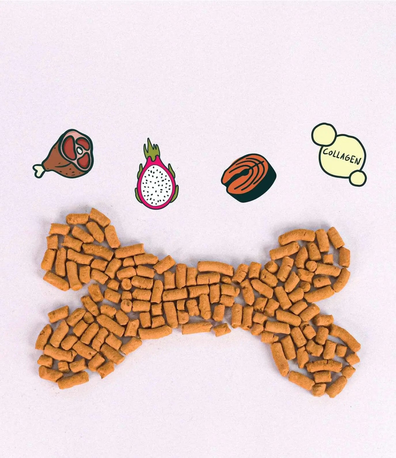 Joint Care Beef & Salmon Freeze-Dried Chunks image 1