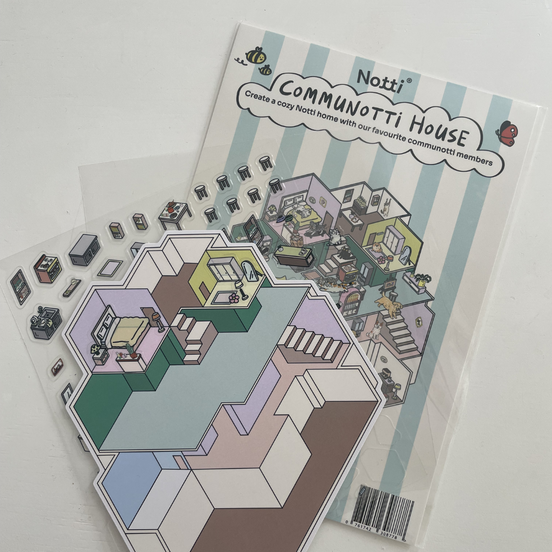 Communotti House Sticker Pack