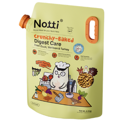 Crunchy-Baked Digest Care Fresh Duck, Venison & Turkey