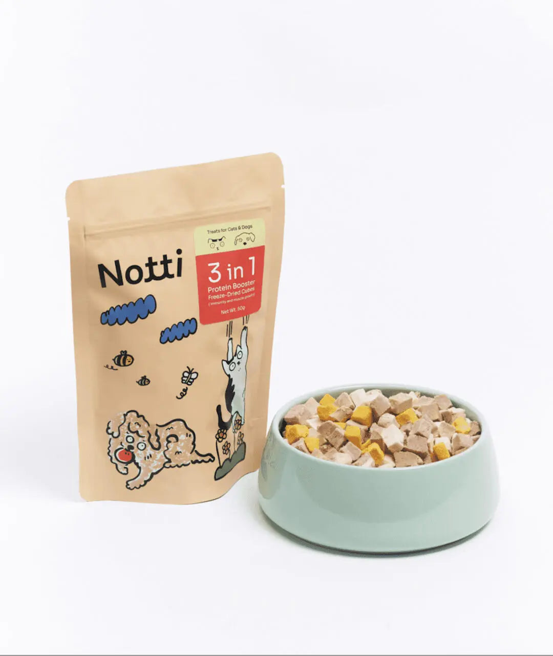 3-in-1 Protein Booster Freeze-Dried Cubes image 4