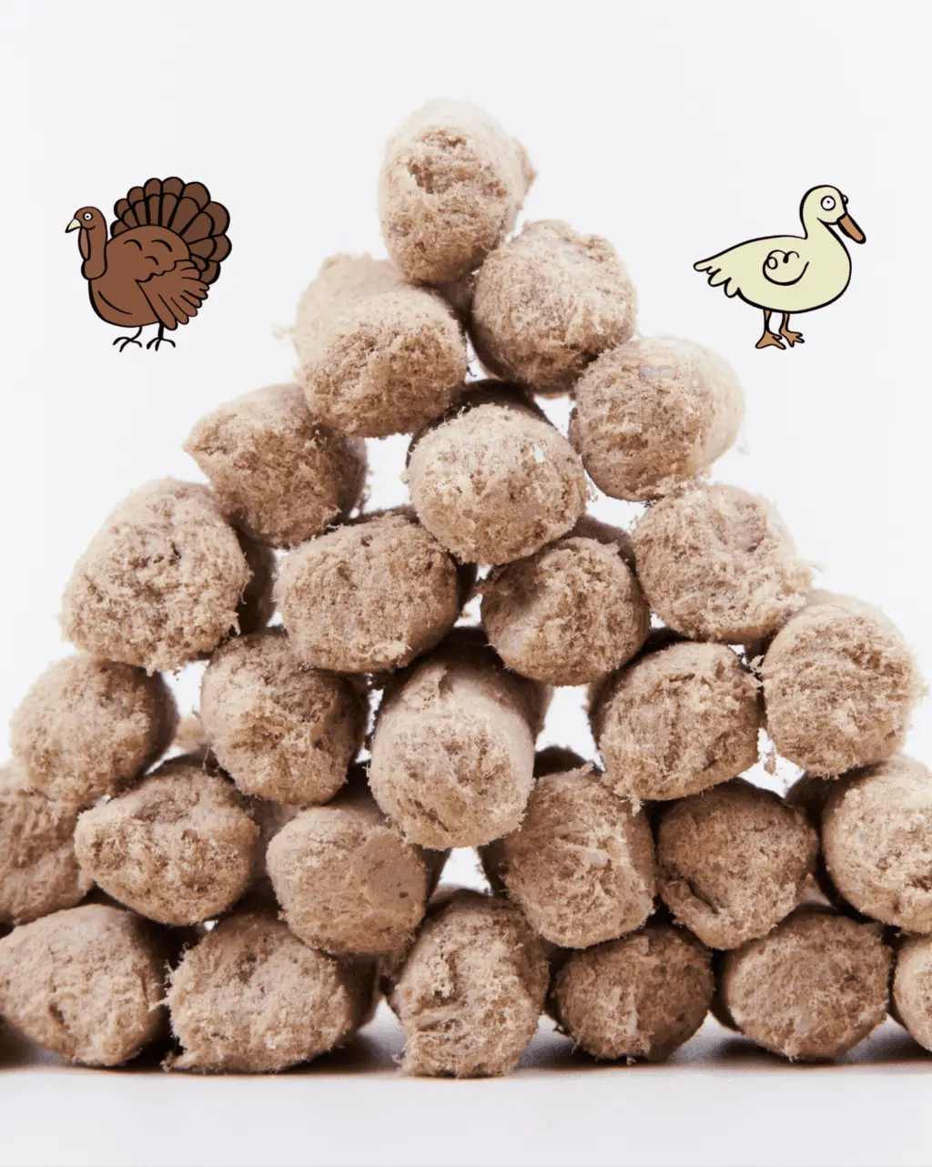 2-in-1 Allergy Care Turkey & Duck Freeze-Dried Chunks image 5