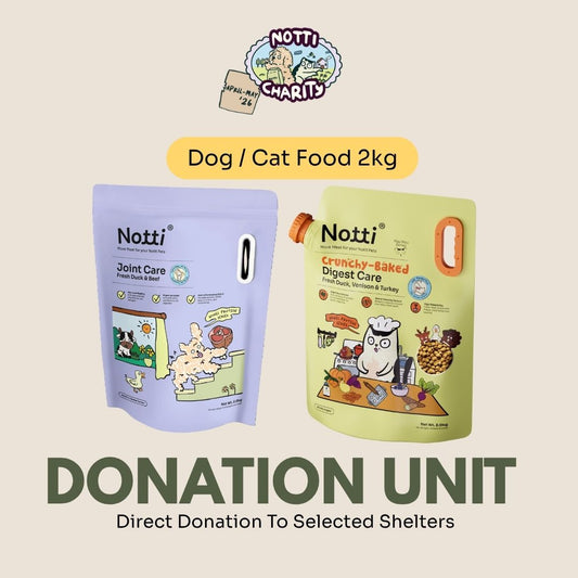 [DONATION UNIT] Notti Charity Pet Food 2kg