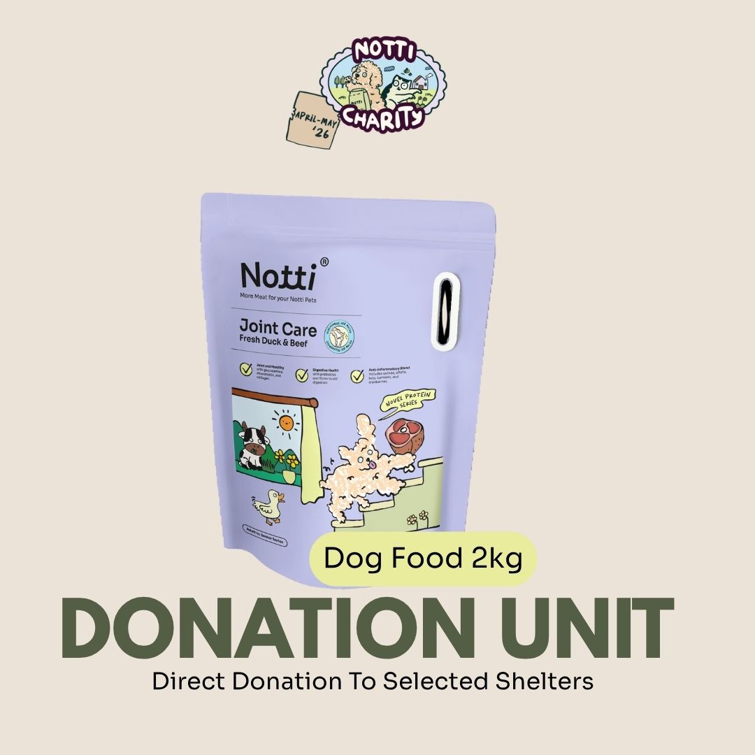 [DONATION UNIT] Notti Charity Pet Food 2kg