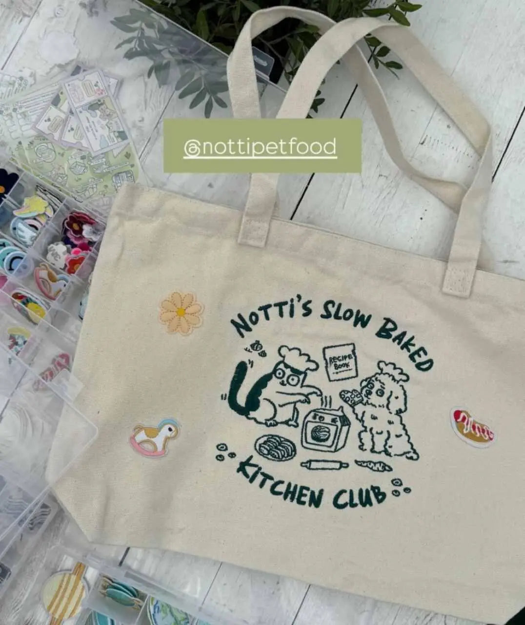Notti Kitchen Club Tote Bag image 7