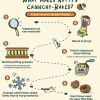 Crunchy-Baked Digest Care Fresh Duck, Venison & Turkey