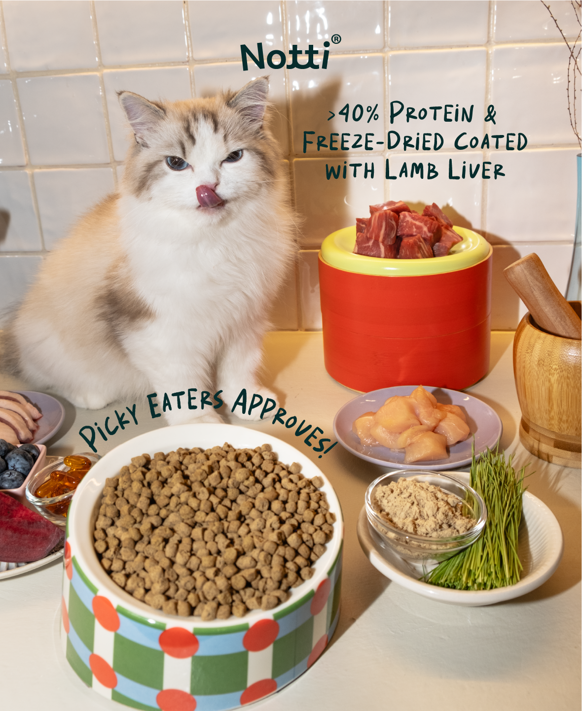 Crunchy-Baked Digest Care Fresh Duck, Venison & Turkey