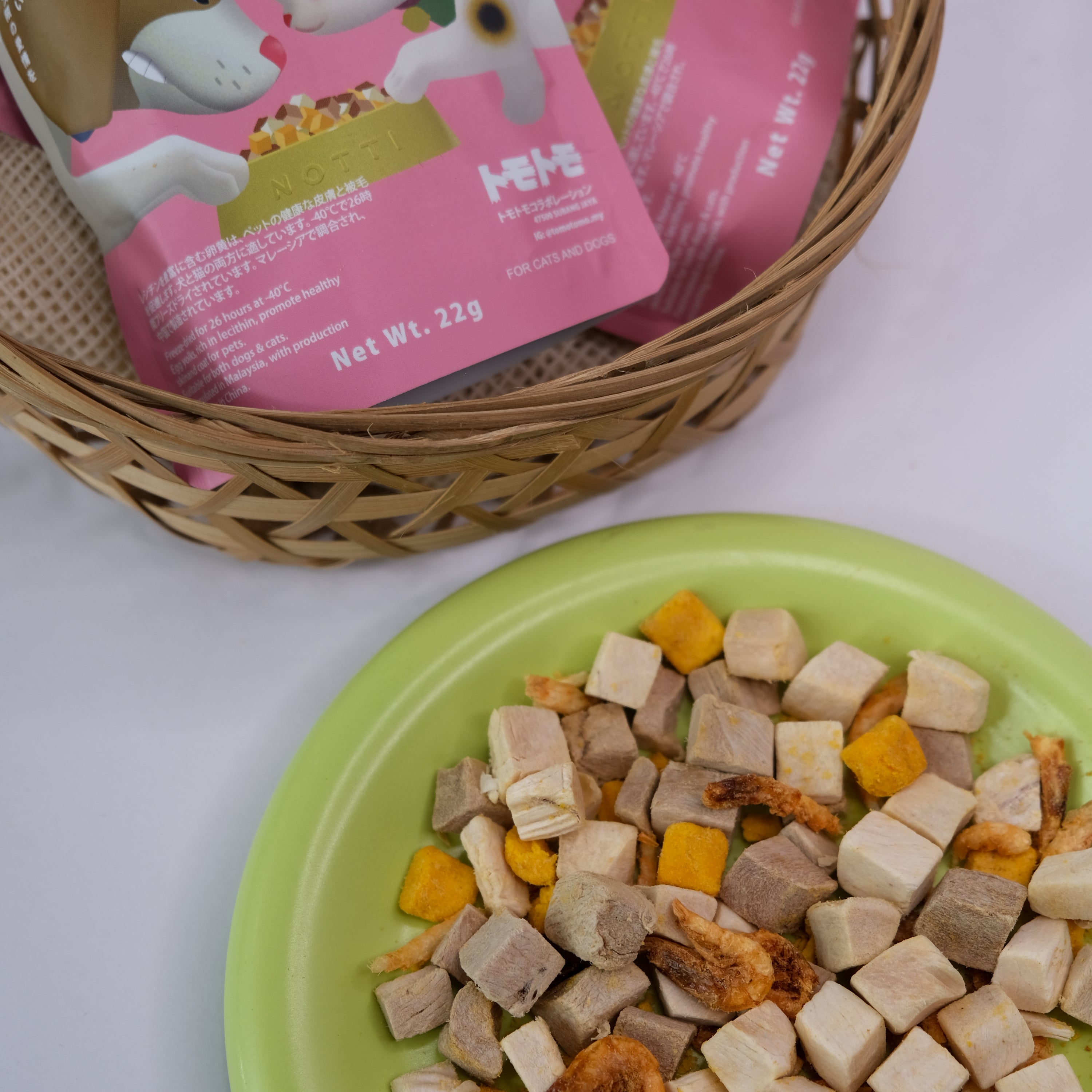 Notti × Tomo Tomo Freeze Dried Snack