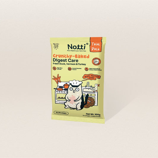 Crunchy-Baked Digest Care Fresh Duck, Venison & Turkey Trial Pack