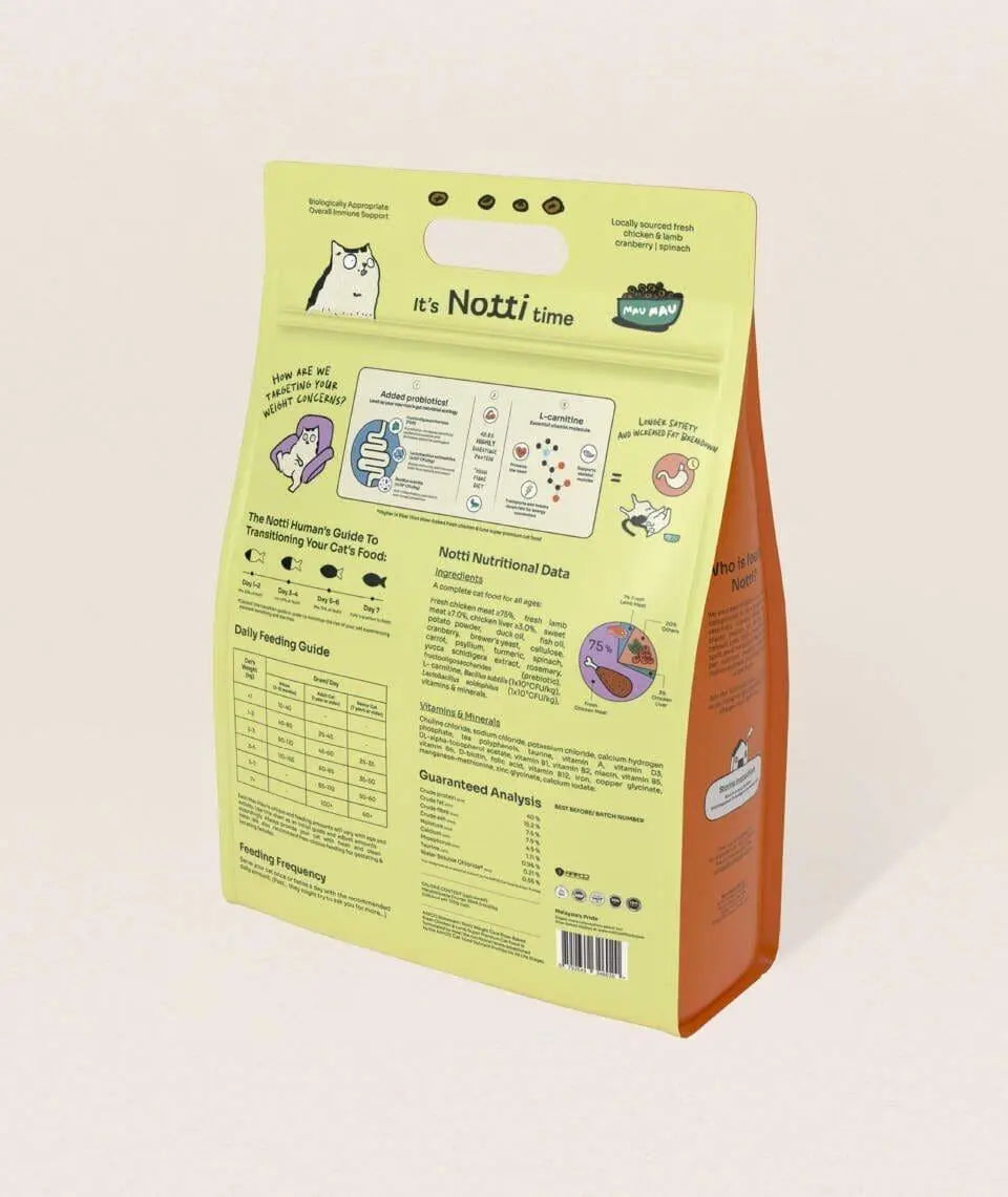 (For Indoor Cats) Slow-Baked Fresh Chicken & Lamb Weight Care image 9