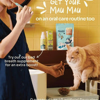 Mau Mau Plaque Control Dental Crunch (For Cats) image 8