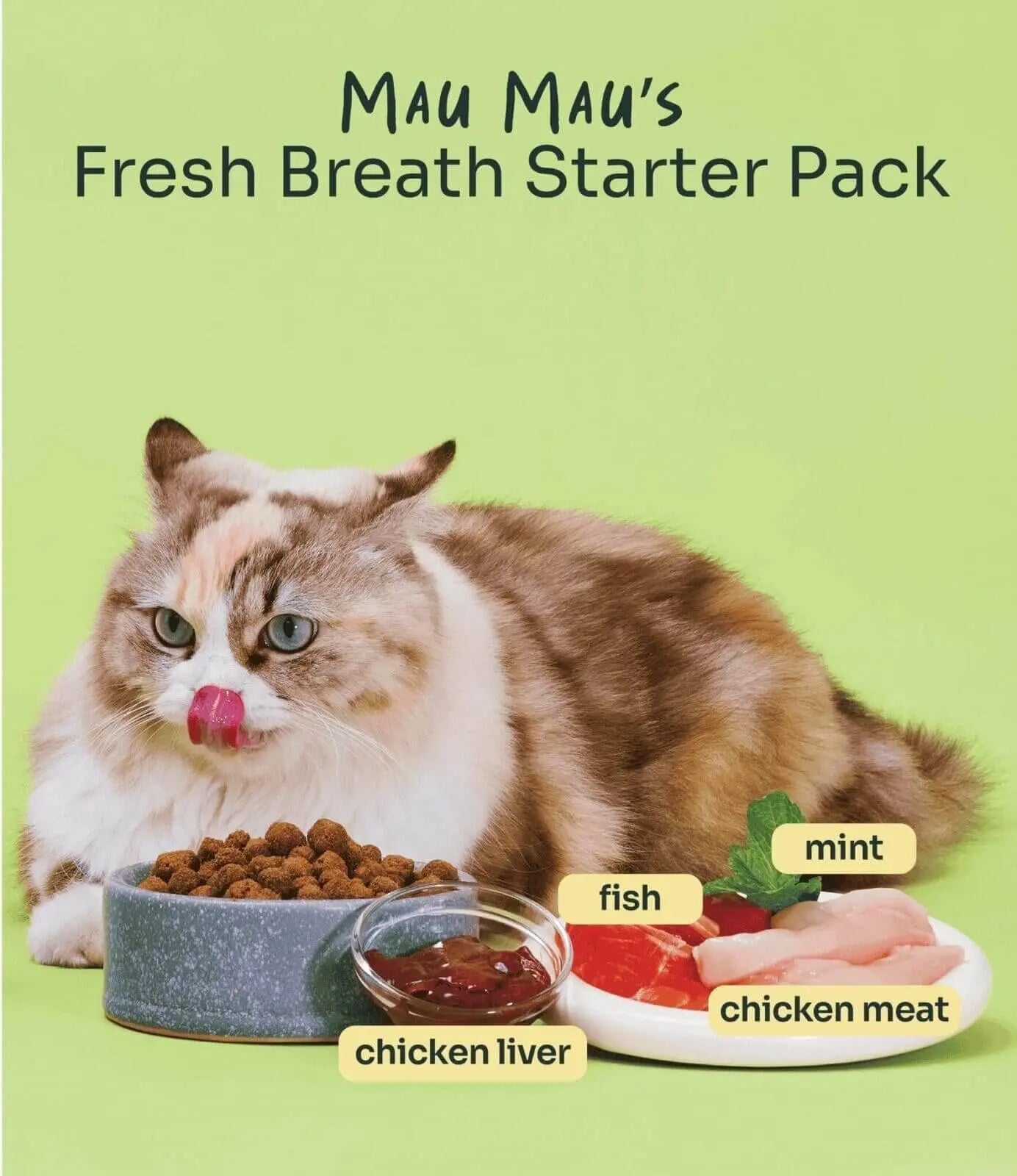 Mau Mau Plaque Control Dental Crunch (For Cats) image 2