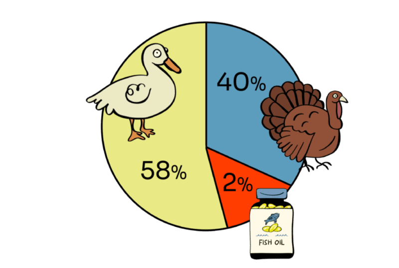 2-in-1 Allergy Care Turkey & Duck Freeze-Dried Chunks