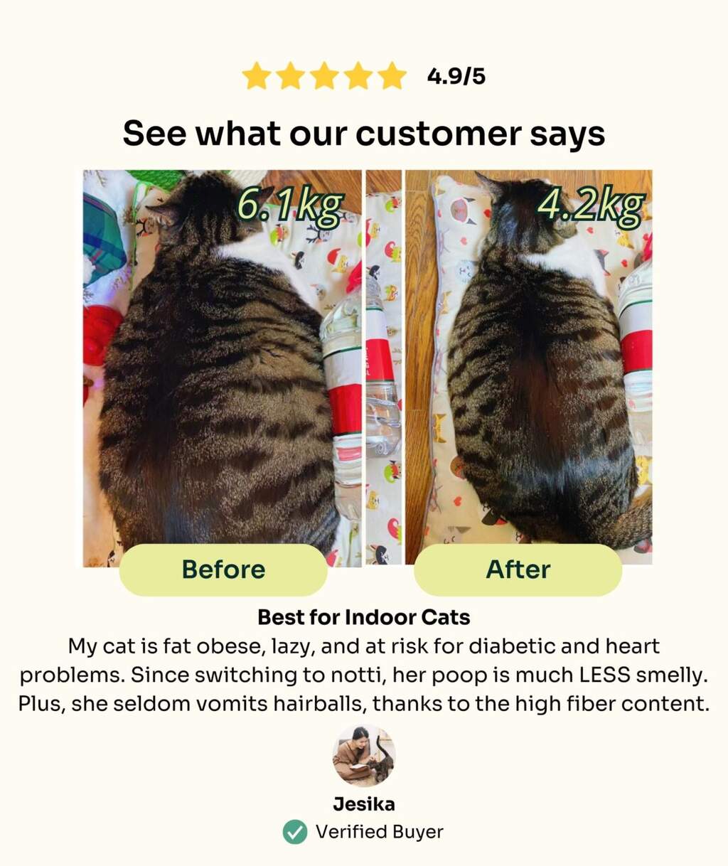 (For Indoor Cats) Slow-Baked Fresh Chicken & Lamb Weight Care