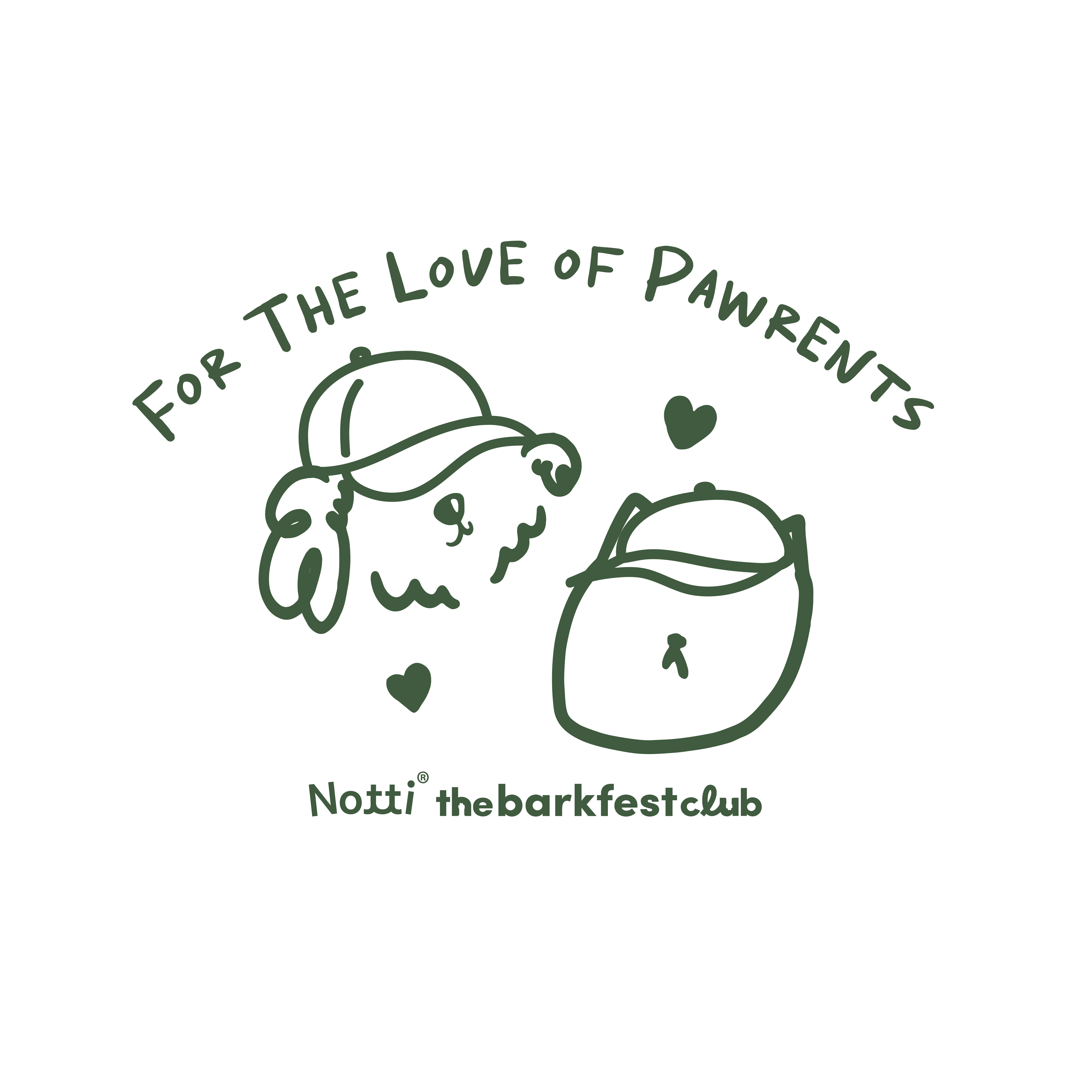 For The Love of Pawrents logo